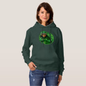 Carapace Green Badge Hoodie (Voorkant volledig)