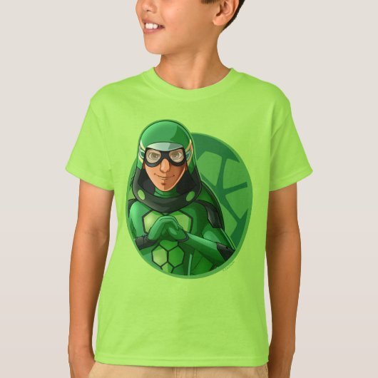 Carapace Green Badge T-shirt (Voorkant)