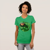 Carapace Green Badge T-shirt (Voorkant volledig)