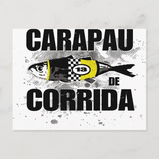 Carapau De Corrida Briefkaart (Voorkant)