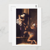 Caravaggio 1604-1606 Madonna & Kind di Loreto Briefkaart (Voorkant / Achterkant)