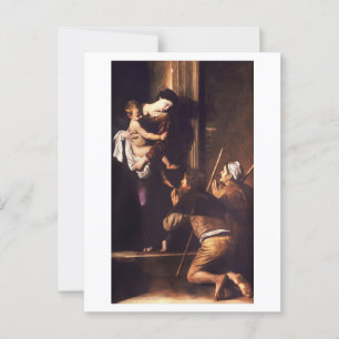 Caravaggio 1604-1606 Madonna & Kind di Loreto Briefkaart