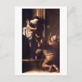 Caravaggio 1604-1606 Madonna & Kind di Loreto Briefkaart (Voorkant)