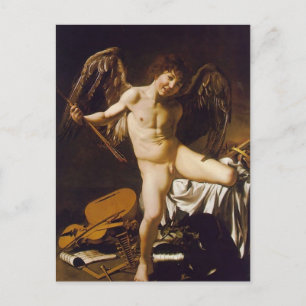 Caravaggio- Amor Victorious Briefkaart