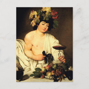 Caravaggio Bacchus Briefkaart