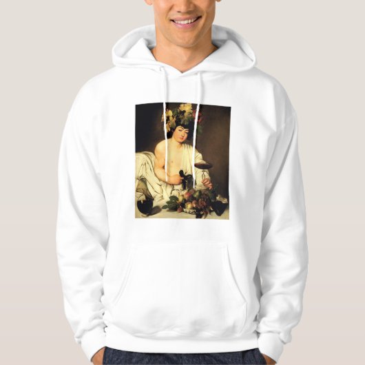 Caravaggio Bacchus Hoodie (Voorkant)