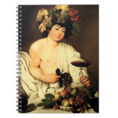 Caravaggio Bacchus-notebook Notitieboek (Voorkant)