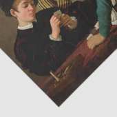 Caravaggio Cardsharps Tissuepapier (Detail)