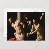 Caravaggio - Christus in de Kolom Briefkaart (Voorkant / Achterkant)