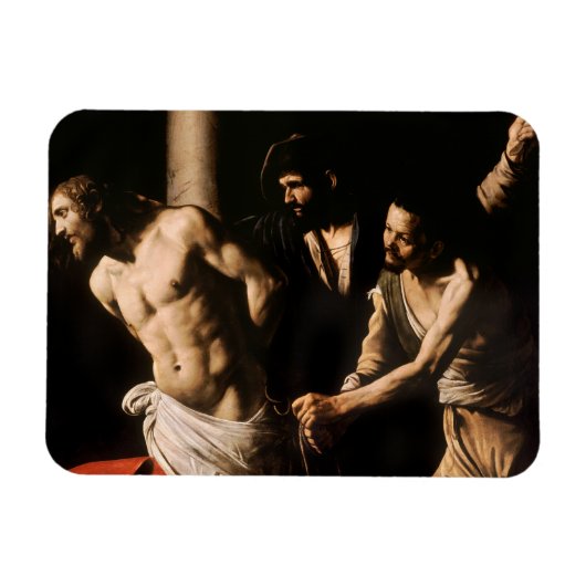 Caravaggio - Christus in de Kolom Magneet (Horizontaal)