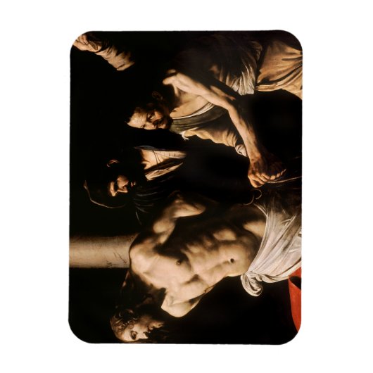 Caravaggio - Christus in de Kolom Magneet (Verticaal)