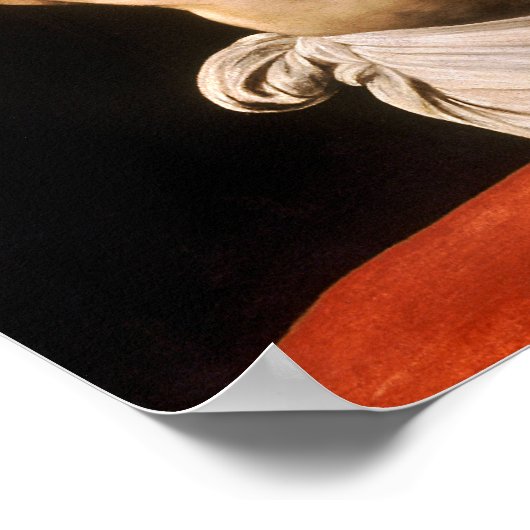 Caravaggio - Christus in de Kolom Poster (Hoek)