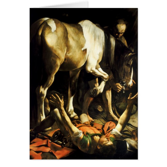 Caravaggio Conversion of St. Paul (Voorkant)