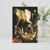 Caravaggio Conversion of St. Paul Invitations Kaart (Staand voorkant)