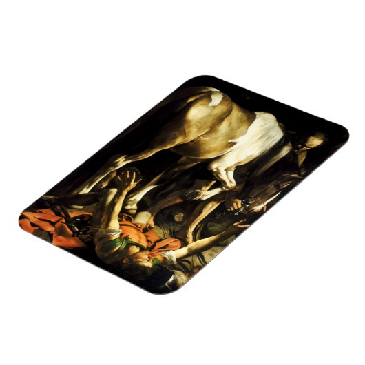 Caravaggio Conversion of St. Paul Magnet Magneet (Linkerzijde)