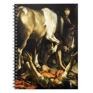 Caravaggio Conversion of St. Paul Notitieboek