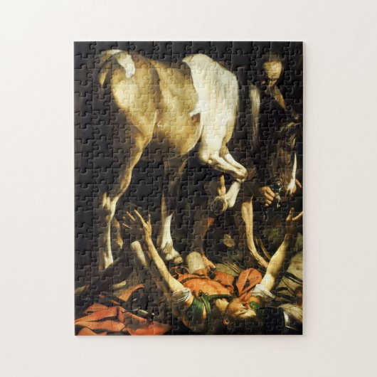 Caravaggio Conversion of St. Paul Puzzle Legpuzzel (Verticaal)