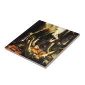 Caravaggio Conversion of St. Paul Tile Tegeltje (Zijkant)