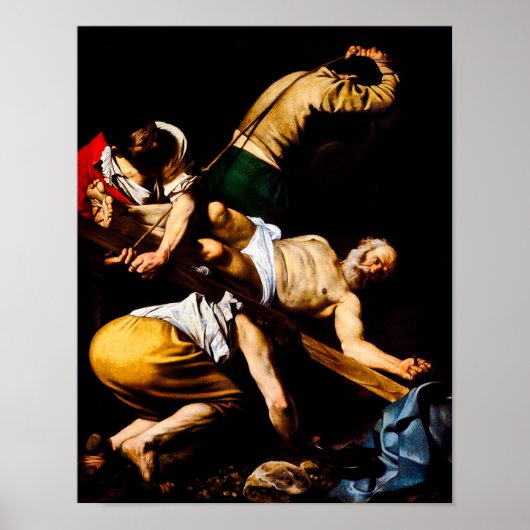 Caravaggio: Crucifixatie van Saint Peter Poster (Voorkant)