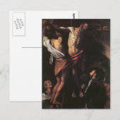 Caravaggio- Crucifixion of Saint Andrew Briefkaart (Voorkant / Achterkant)