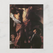 Caravaggio- Crucifixion of Saint Andrew Briefkaart (Voorkant)
