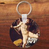 Caravaggio - cupid als Victor Sleutelhanger (Voorkant)