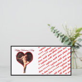 Caravaggio Cupid Valentijnsdag Feestdagenkaart (Staand voorkant)