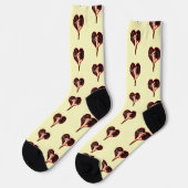 Caravaggio Cupid Valentine's Day Sokken (Links)