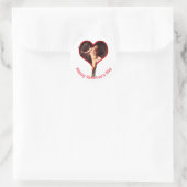 Caravaggio Cupido Valentijnsdag Ronde Sticker (Tas)