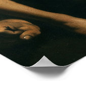 Caravaggio - David en Goliath Poster (Hoek)