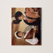 Caravaggio - de fortuinteller legpuzzel (Verticaal)
