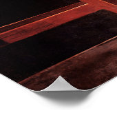 Caravaggio: De inspiratie van Saint Matthew Poster (Hoek)