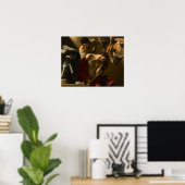 Caravaggio - De kruising met Thorns Poster (Thuiskantoor)