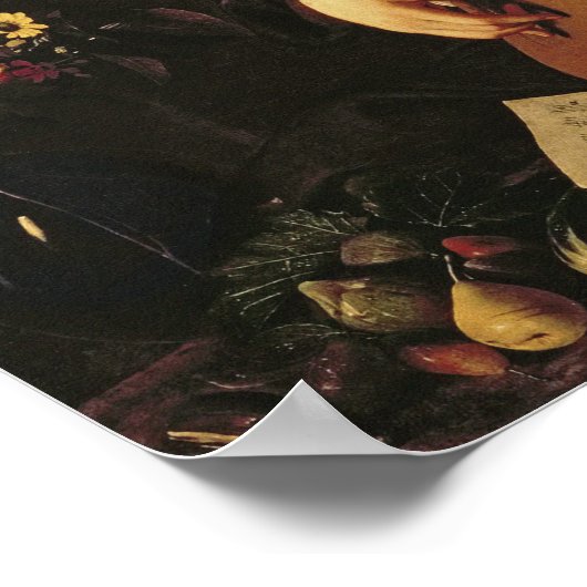 Caravaggio - De Lute Player Poster (Hoek)