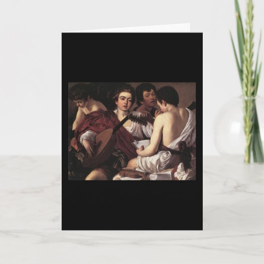 Caravaggio de Musici Kaart (Voorkant)
