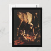 Caravaggio de omschakeling naar Damascus Briefkaart (Voorkant / Achterkant)