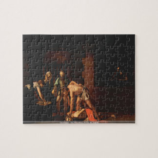 Caravaggio - De onthoofding van John de Baptist Legpuzzel