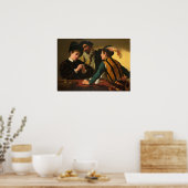 Caravaggio - De valsspeler Poster (Keuken)