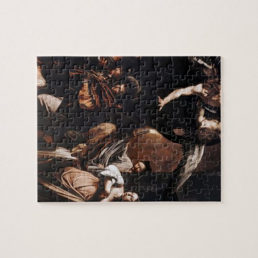Caravaggio - De zeven werken van het Mercy schilde Legpuzzel (Horizontaal)