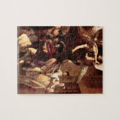 Caravaggio - de zeven werkzaamheden van legpuzzel (Horizontaal)