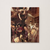 Caravaggio - de zeven werkzaamheden van legpuzzel (Verticaal)