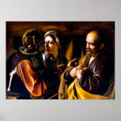 Caravaggio: Denial of Saint Peter Poster (Voorkant)