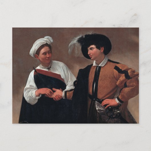 Caravaggio - Good Luck Briefkaart (Voorkant)