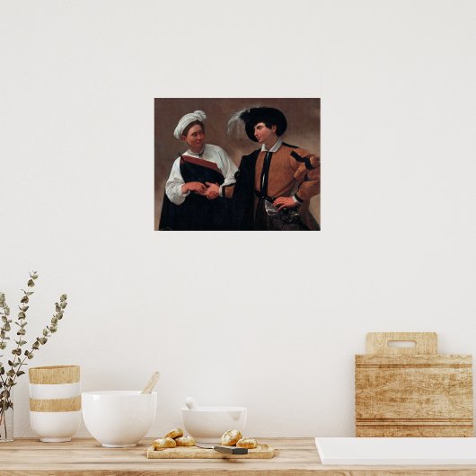 Caravaggio - Good Luck Poster (Keuken)