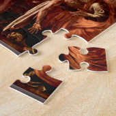 Caravaggio - Heropleving van de puzzel van Lazarus Legpuzzel (Zijkant)