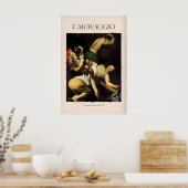 Caravaggio Kunstprint - Kruisiging van Sint-Pieter Poster (Keuken)