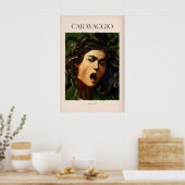 Caravaggio Kunstprints - Medusa 1597 1 Poster (Keuken)