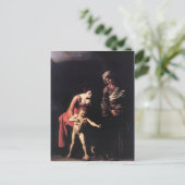 Caravaggio-Madonna en Child met St. Anne Briefkaart (Staand voorkant)