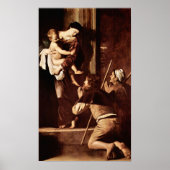 Caravaggio-Madonna van de pelgrims Poster (Voorkant)
