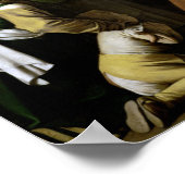 Caravaggio Madonna van de Rosary Poster (Hoek)